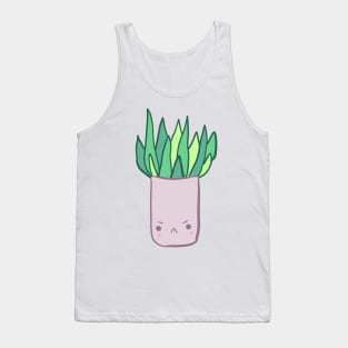 Angry plant cartoon Tank Top